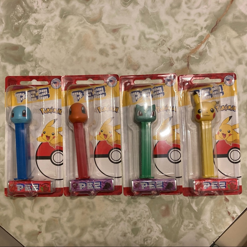 Pokemon pez dispensers